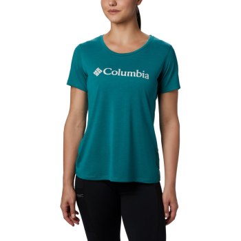 Columbia T-Shirt Dames, Lava Lake II LichtGroen, 49OYQWFVI